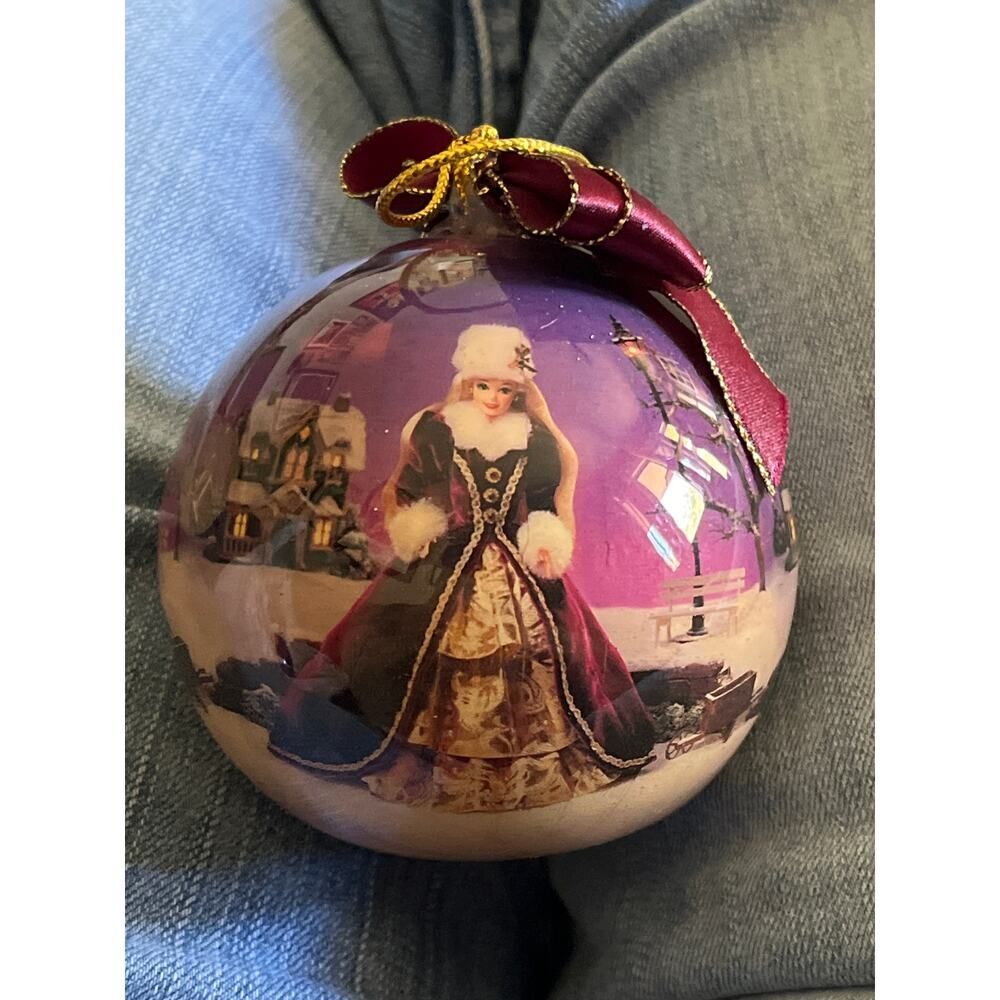 1996 Barbie Winter Wonderland Christmas ornament by Matrix for Mattel
